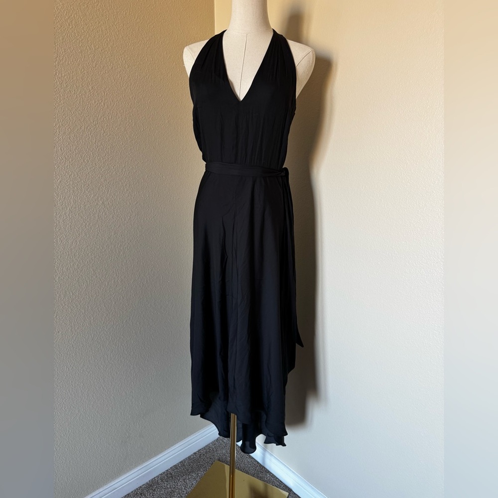 Banana Republic BR Brand Black Asymmetrical Dress